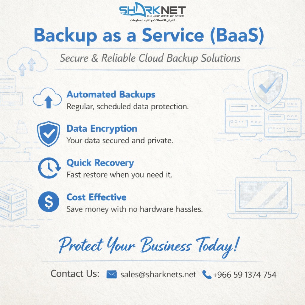 Backup as a Service with automated encrypted cloud backups