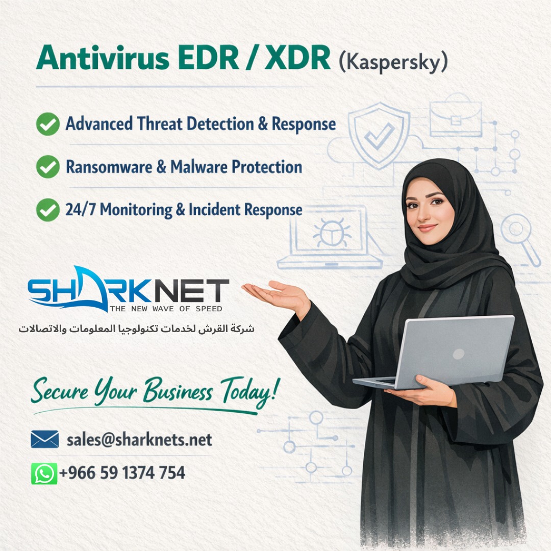 Endpoint antivirus, EDR and XDR cybersecurity protection