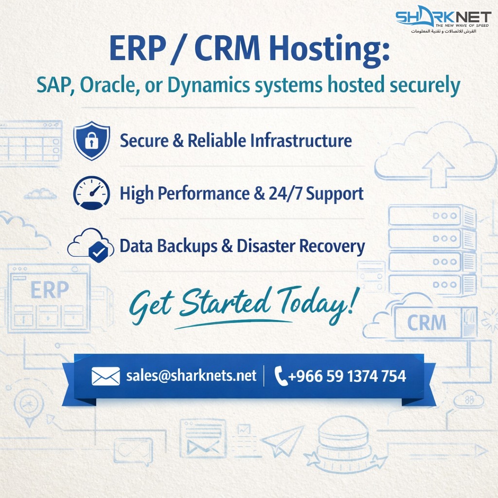 ERP and CRM hosting for SAP, Oracle, and Microsoft Dynamics