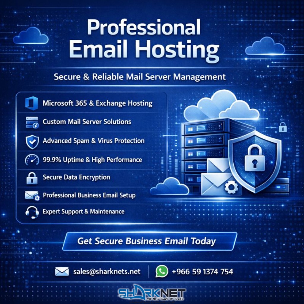 Professional business email hosting and secure mail server management